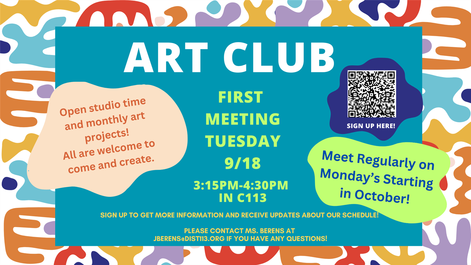 Art Club Information